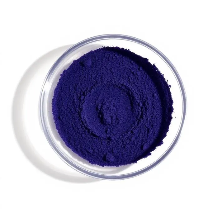 Blueberry Extract in a glass dish