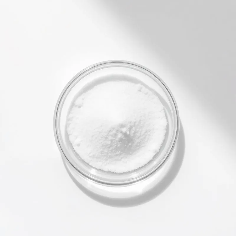 Potassium Nitrate in a glass dish